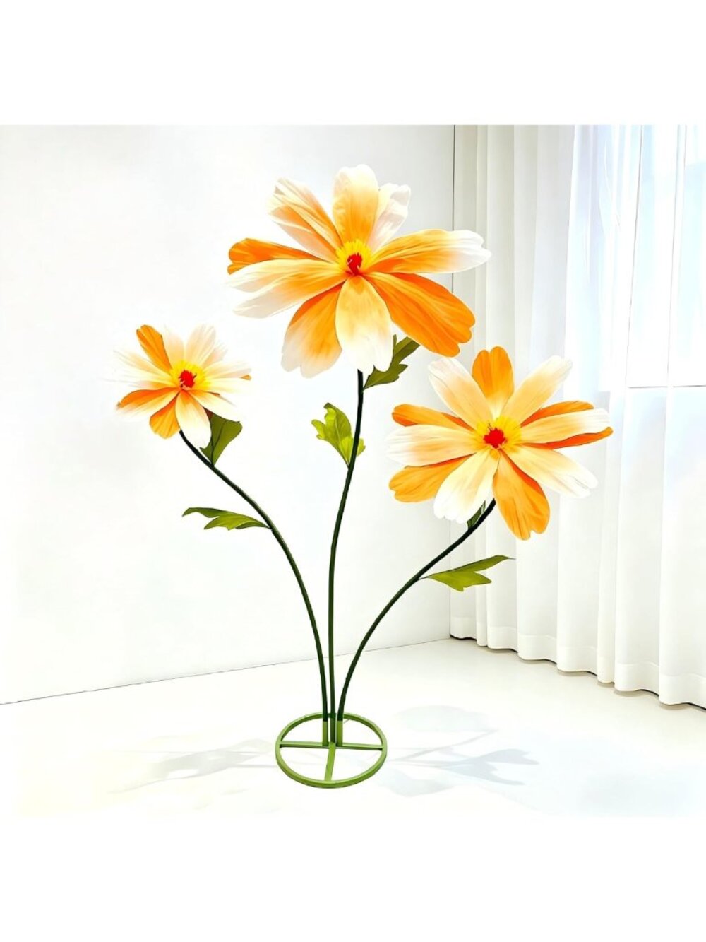 Large Artificial Flowers Set - Waterproof Paper Decor for Weddings, Home